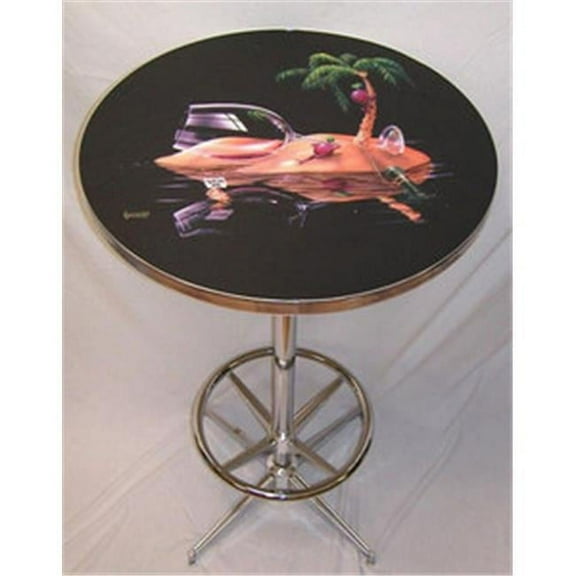 Petro Enterprises GODPT-08 Lost In Paradise Pub Table