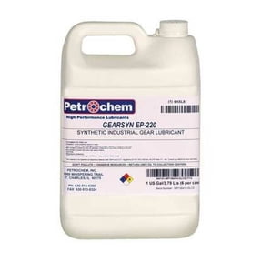 1 gal Gear Oil Pail 220 ISO Viscosity, 90 SAE, Clear GEARSYN EP-220-001