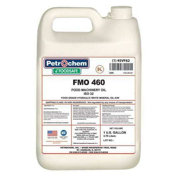 1 gal Pail, Hydraulic Oil, 460 ISO Viscosity, Not Specified SAE