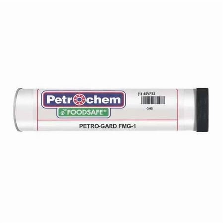 Multipurpose Grease, 14 oz, Cartridge, Semi-Synthetic Base, 298 Degrees F Max Op Temp, White