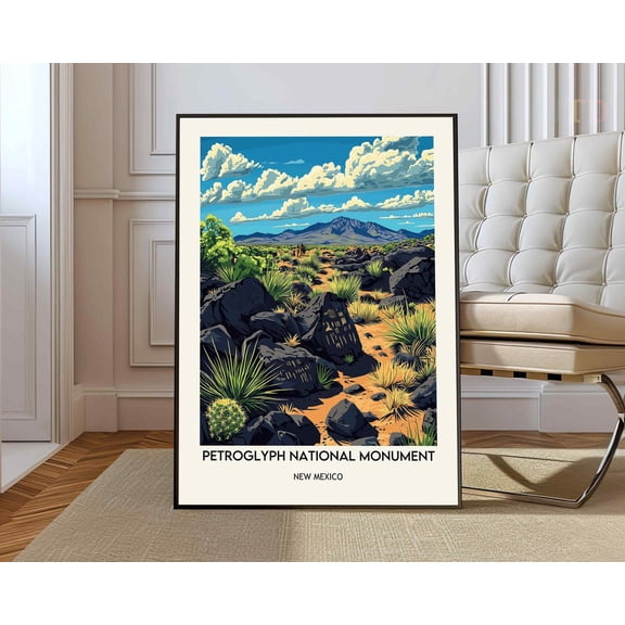 Petroglyph National Monument Poster Unframed Paper Print