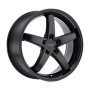 Petrol Aluminum Rim P1B 17X8In Matte Black Finish, 1780P1B405114M76