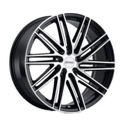 Petrol Aluminum Rim P1C 19X8in Gloss Black with Machined Face Finish, 1980P1C355120F76