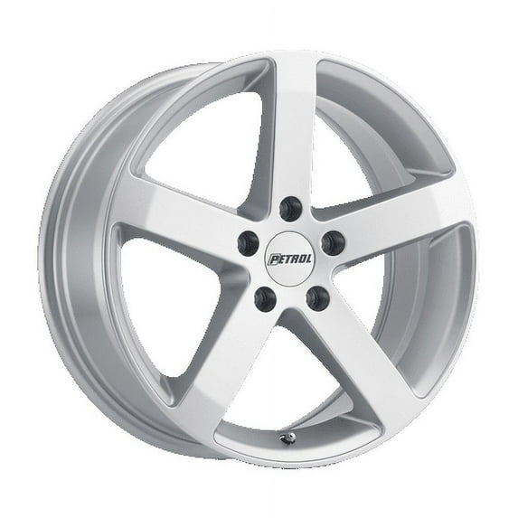 Petrol Aluminum Rim P3B 16X7in Gloss Silver Finish, 1670P3B405108S72