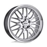 Petrol Aluminum Rim P4C 16X7in Silver with Machined Face and Lip Finish, 1670P4C404100S72