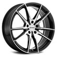 thumbnail image 1 of Petrol P0A 18X8 5X114.3 40Et 72.1Cb Gloss Black W/ Machined Cut Face Wheel, 1 of 3