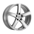 thumbnail image 1 of Petrol P2A 19X8 5X114.3 40Et 76.1Cb Silver W/ Machined Cut Face Wheel, 1 of 3
