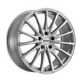 thumbnail image 1 of Petrol P3A 17X8 5X112 40Et 76.1Cb Silver W/ Machined Cut Face Wheel, 1 of 3