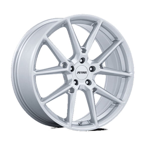 Petrol PE002 P1E 19X8 +40 Gloss Silver Wheel Rim 5X115 (QTY 1) PE002SX19801540