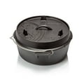 thumbnail image 1 of Petromax Cast Iron Dutch Oven for Cooking or Baking Outdoors Over a Campfire or in the Home Kitchen, Pre-Seasoned Cookware Conducts Heat Evenly, Flat Base, 3.7 Qt, 1 of 7