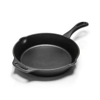 Petromax Cast Iron Fire Skillet for Kitchen or Camping, Pre-Seasoned Cookware for Campfire or Home Oven and Stove, Conducts Heat Evenly, Long Handle, 10"