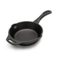thumbnail image 1 of Petromax Cast Iron Fire Skillet for Kitchen or Camping, Pre-Seasoned Cookware for Campfire or Home Oven and Stove, Conducts Heat Evenly, Long Handle, 6", 1 of 7