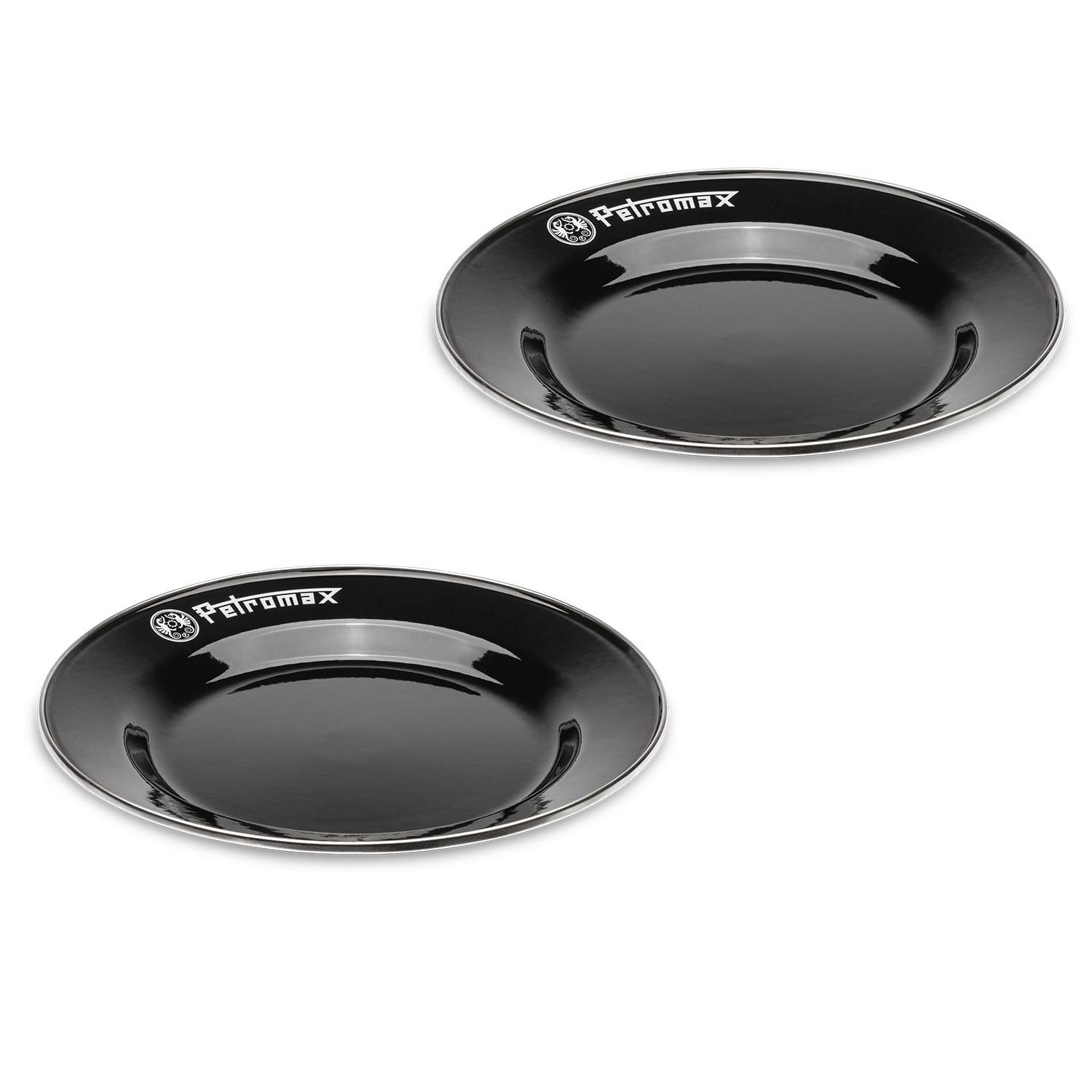 Petromax Enamelware Dinnerware Plates, Traditional Lightweight