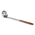 thumbnail image 1 of Petromax Kitchen or Campfire Serving Ladle with Spout, Durable Stainless Steel and Wooden Handle, Extra Large 8.5 fl oz, 1 of 7
