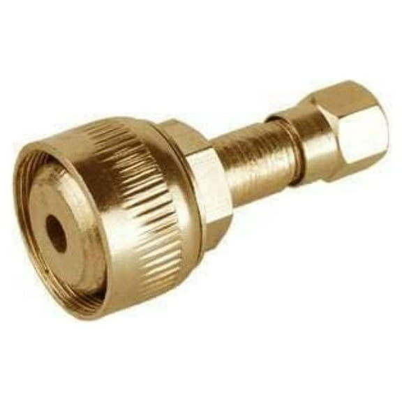 Petromax Pump Adapter for HK150/HK250/HK350/HK500 High Pressure Lanterns, Spare Part for Petromax Indoor/Outdoor Lamps, Brass