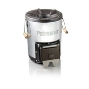 Petromax Rocket Compact Outdoor Stove with Cast Iron Cooking Surface, Self-Sufficient Camping Stove to Cook Over Fire