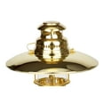 thumbnail image 1 of Petromax Top Reflector and Visor for HK350/HK500 Home and Camping Pressure Lanterns, Reflects Lamp Light Downward, Gold-Plated, 1 of 7