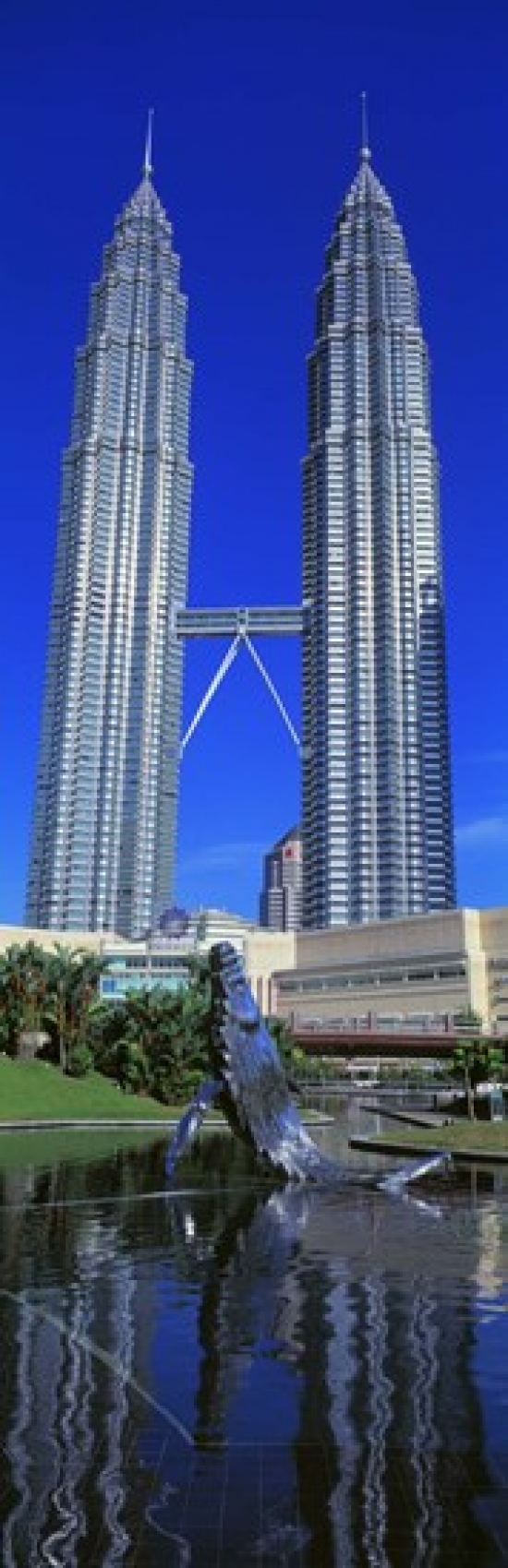 Petronas Towers Kuala Lumpur Malaysia Canvas Art - Panoramic Images (36 x 12)