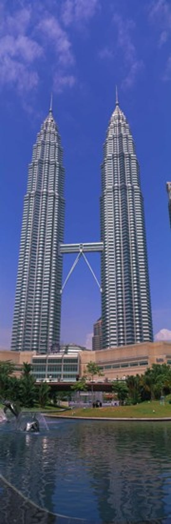 Petronas Twin Towers Kuala Lumpur Malaysia Canvas Art - Panoramic Images (18 x 6)