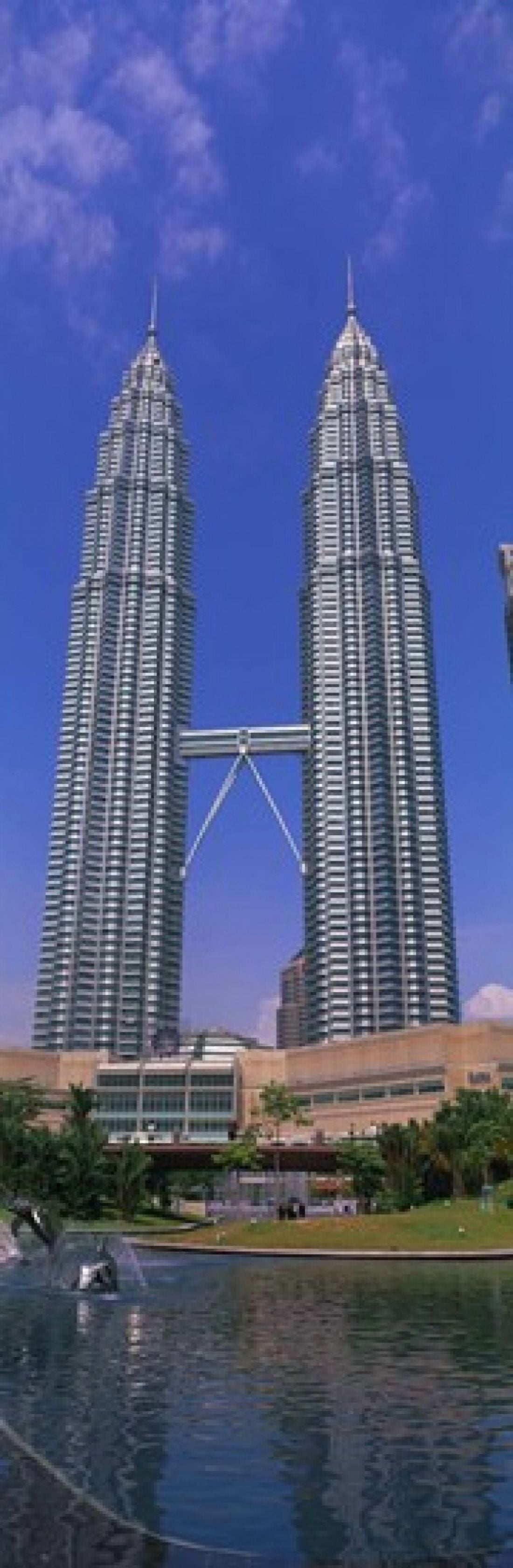 Petronas Twin Towers Kuala Lumpur Malaysia Canvas Art - Panoramic Images (36 x 12)