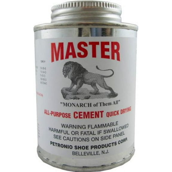 Petronio Shoe Master All Purpose Contact Cement 8 oz Can