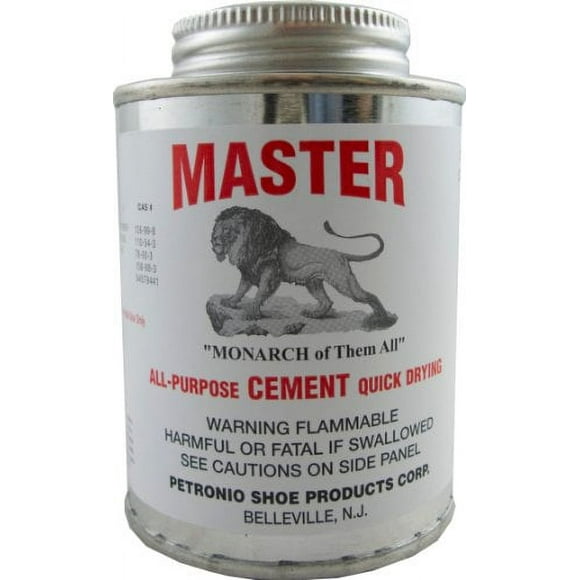 Petronio Shoe Master All Purpose Contact Cement 8 oz Can