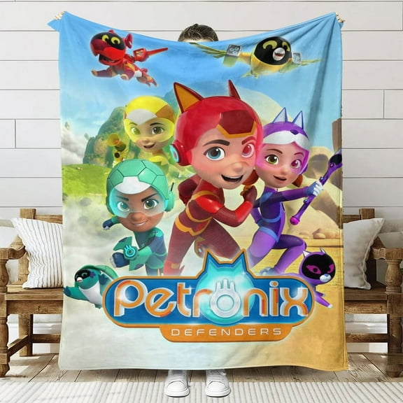 Petronix Defenders Throw Blanket Gifts for Fans Lover Girls Boys Women Present Hoodie Him Bed 40"x50"