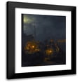 thumbnail image 1 of Petrus van Schendel 20x24 Black Modern Framed Museum Art Print Titled - Dutch Market by Moonlight (1853), 1 of 5