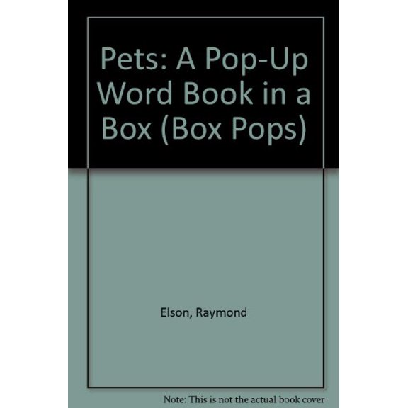 Pre-Owned Pets: A Pop-Up Word Book in a Box (Box Pops) Paperback