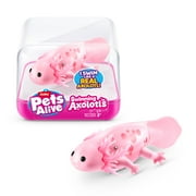 Pets Alive Swimming Axolotls Interactive Electronic Bath & Pool Toy by ZURU for Kids Ages 3+