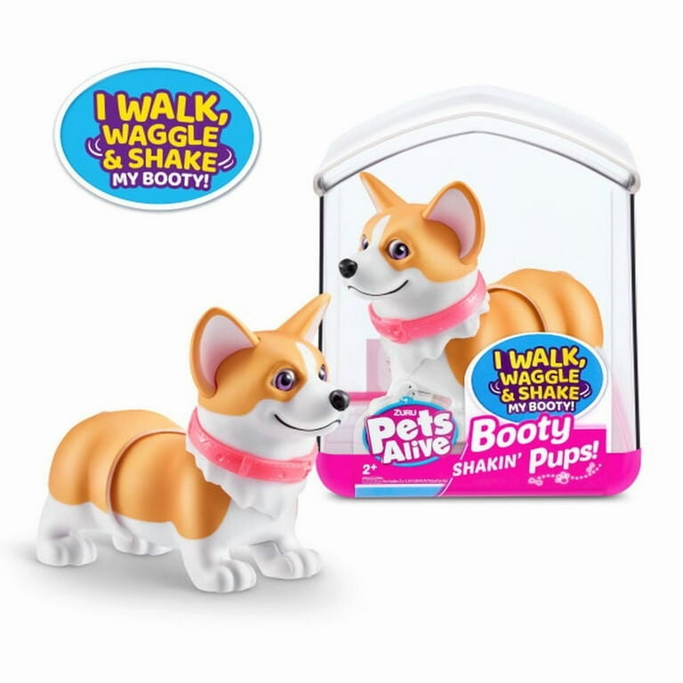 Pets Alive Booty Shakin' Pups Corgi Figure - Walmart.com