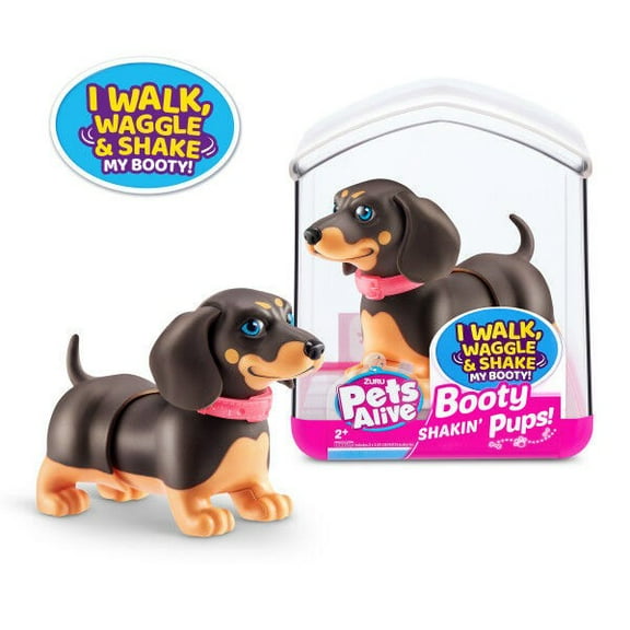 Pets Alive Booty Shakin' Pups Daschound Figure