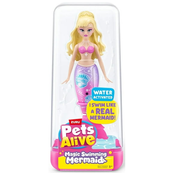 Pets Alive Magic Swimming Mermaid Figure (Pink)