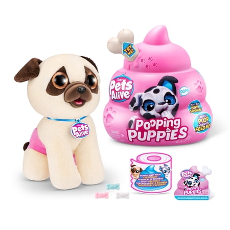 Pets Alive Pooping Puppies Stuffed Animals and Plush Toys