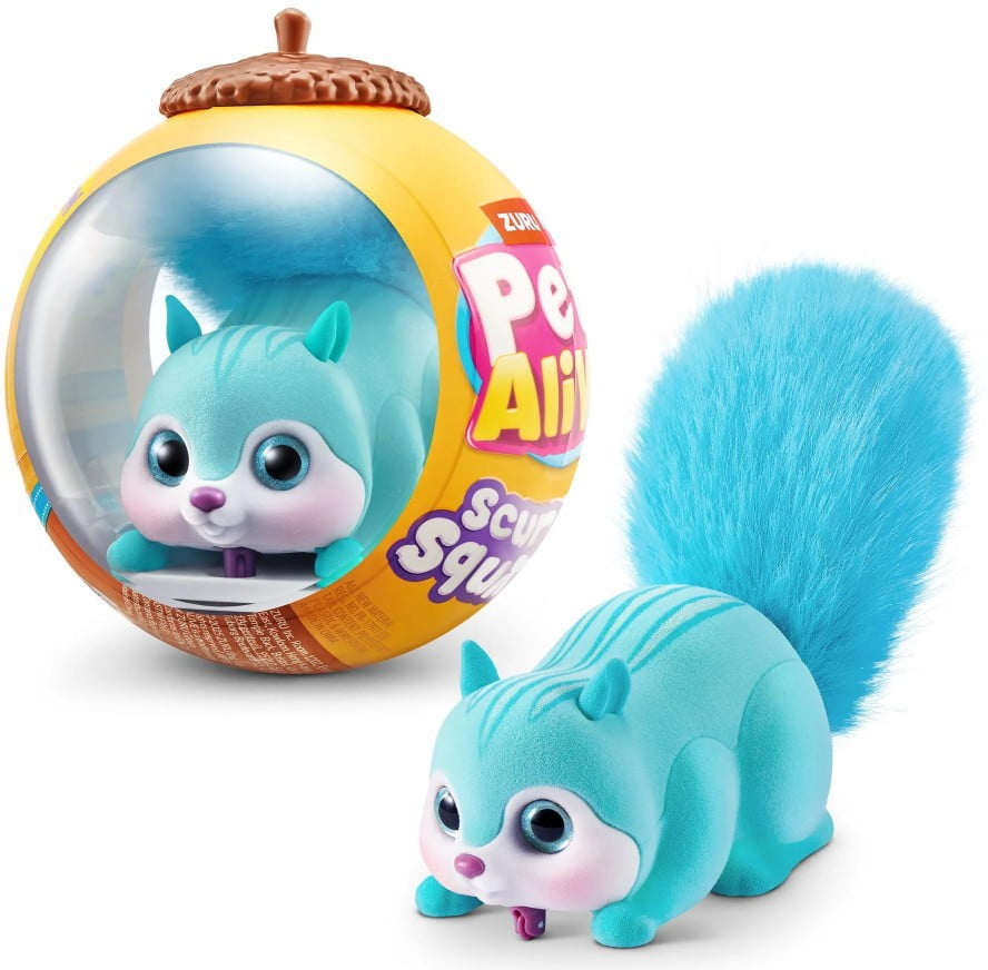 Pets Alive Scurry'n Squirrel TEAL Mystery Figure Pack - Walmart.com