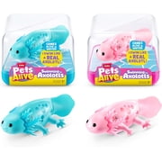 Pets Alive Swimming Axolotl's Set of 2 Robotic Pet Figures
