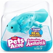 Pets Alive Swimming Axolotls TEAL Robotic Pet Figure