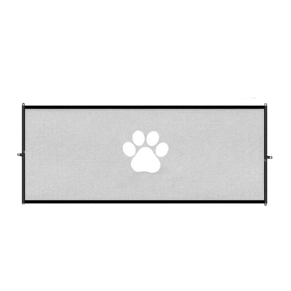 Pets Barrier Gate - Adjustable Mesh Partition for Cats Dogs Indoor Containment