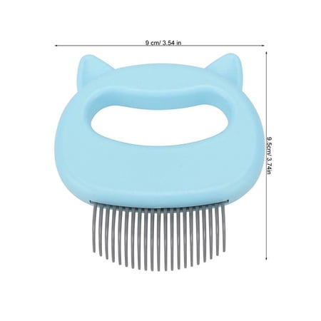 Pets Cats Dog Massage Shell Comb Grooming Hair Removal Shedding Cleaning Brush