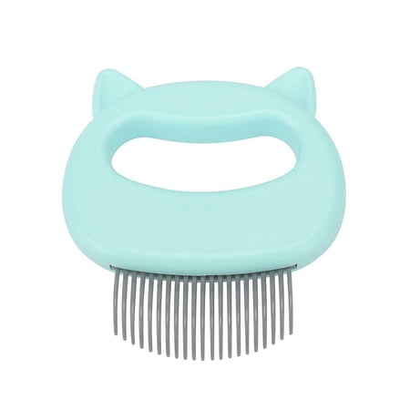 Pets Cats Dog Massage Shell Comb Grooming Hair Removal Shedding Cleaning Brush