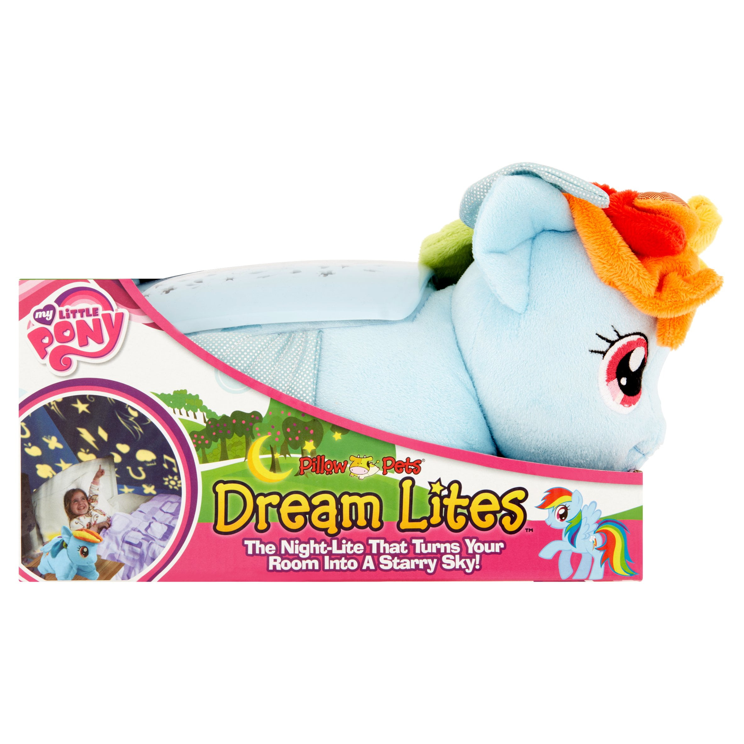 Rainbow dash store pillow pet