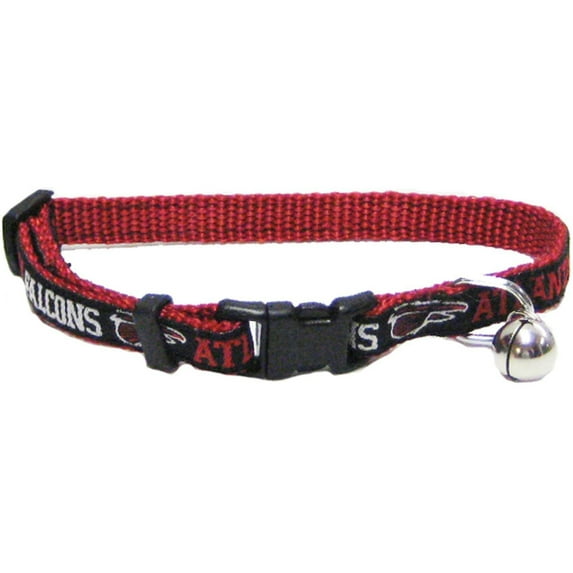 Pets First Atlanta Falcons Cat Collar - Durable and Heavy Duty Nylon Web Collar