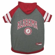 Pets First College Alabama Crimson Tide Pet Hoodie Tee Shirt, 4 Sizes Available - Medium
