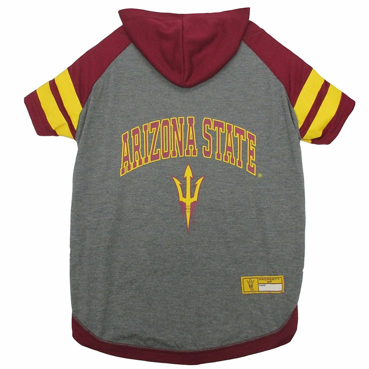 Pets First College Arizona State Sun Devils Pet Hoodie Tee Shirt, 4 Sizes Available - Small