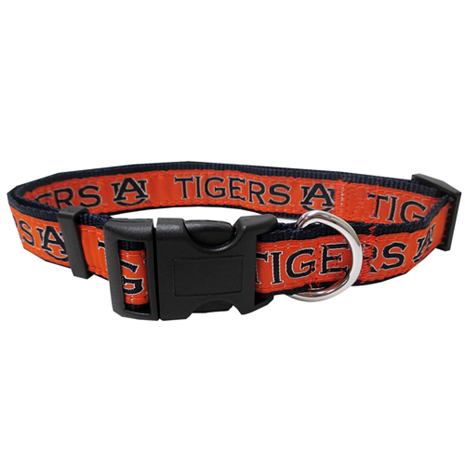 Pets First College Auburn Tigers Pet Collar, 3 Sizes Available, Sports Fan Dog Collar - Large