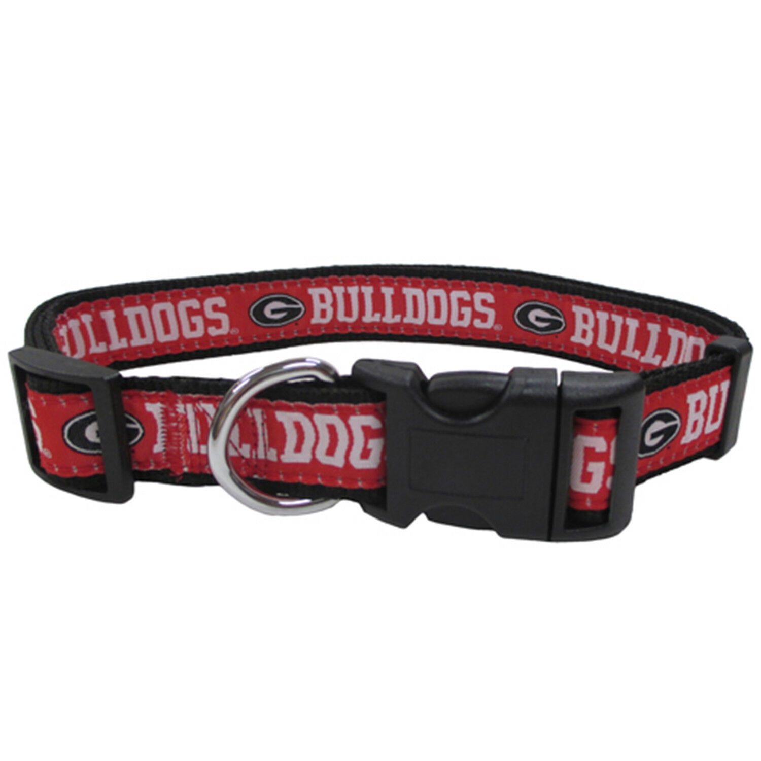 Pets First College Georgia Bulldogs Pet Collar, 3 Sizes Available, Sports Fan Dog Collar - Medium