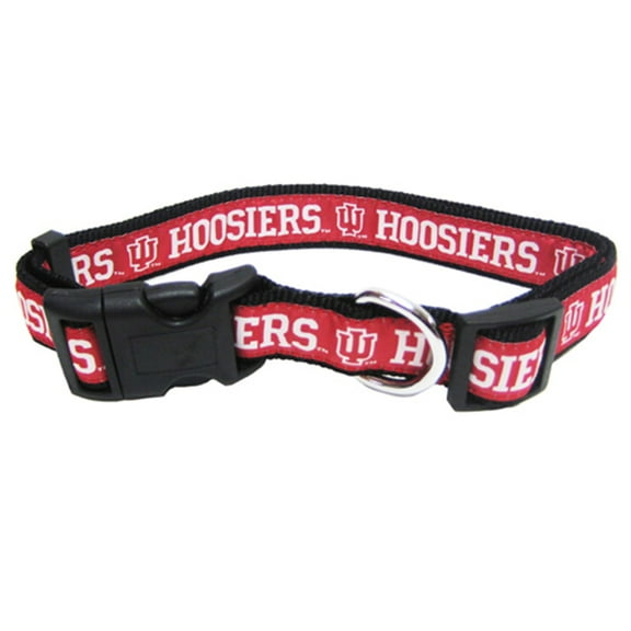 Pets First College Indiana Hoosiers Pet Collar, 3 Sizes Available, Sports Fan Dog Collar - Large