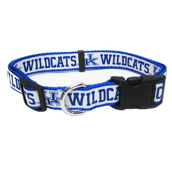 Pets First College Kentucky Wildcats Pet Collar, 3 Sizes Available, Sports Fan Dog Collar - Large