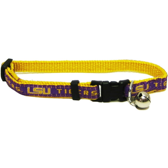 Pets First College LSu Tigers Cat Collar