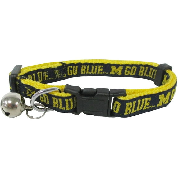 Pets First College Michigan Wolverines Cat Collar